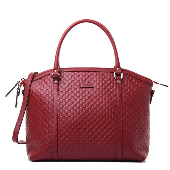 Gucci Handbags - ❤️ GUCCI Soft Microguccissima Red Leather Satchel